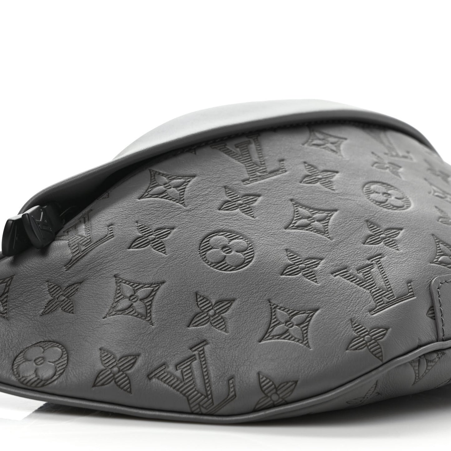 Calfskin Monogram Shadow Discovery Bumbag PM Gray