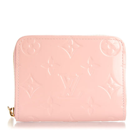 Louis Vuitton Vernis Zippy Coin Purse Rose Ballerine 1 of 7