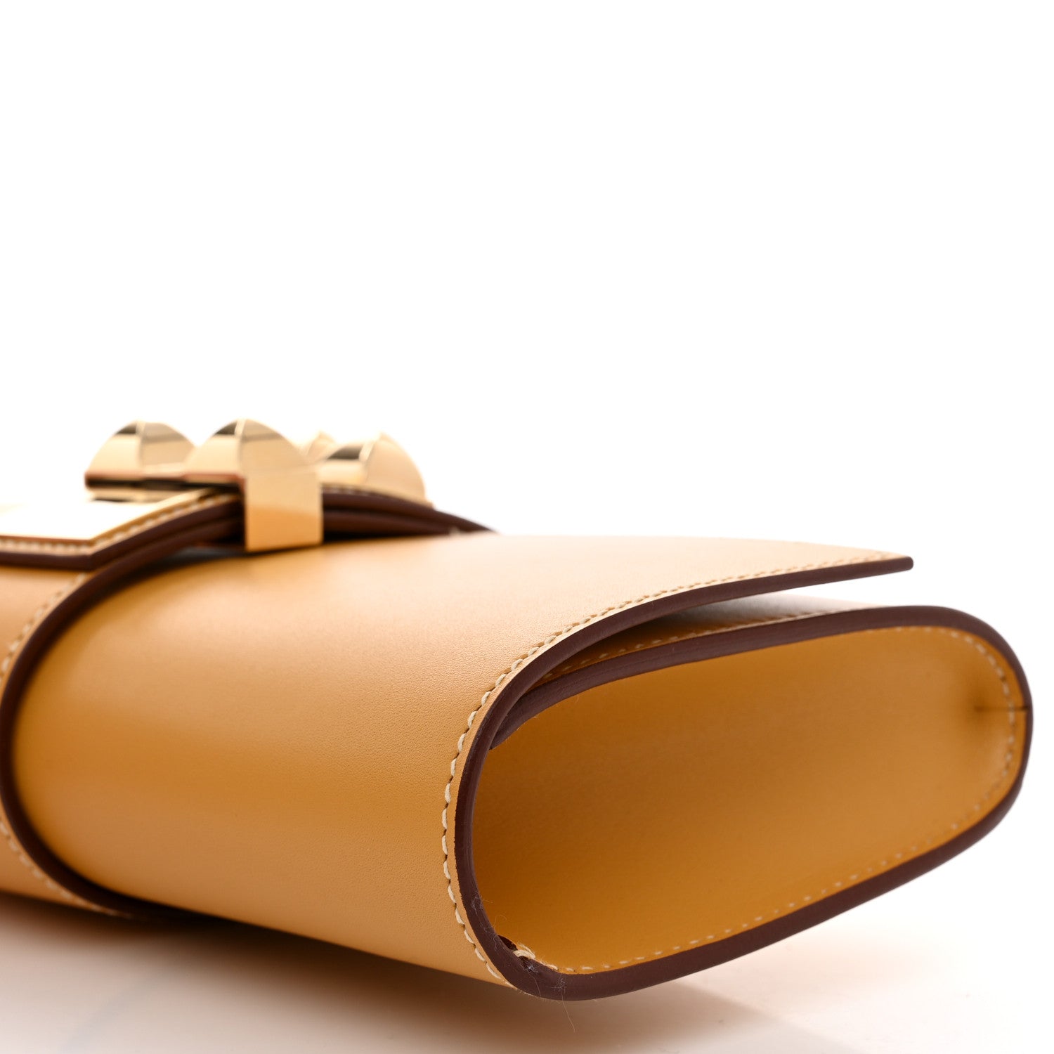 Hermes Tadelakt Medor 23 Clutch Soleil 11 of 12