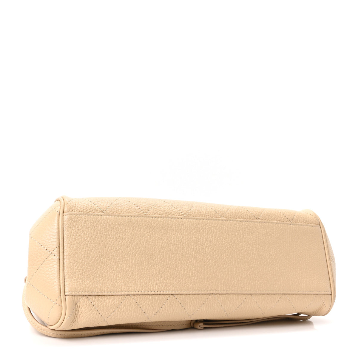Chanel Grained Calfskin Stitched Urban Essentials Small Shopping Bag Beige 4 of 10