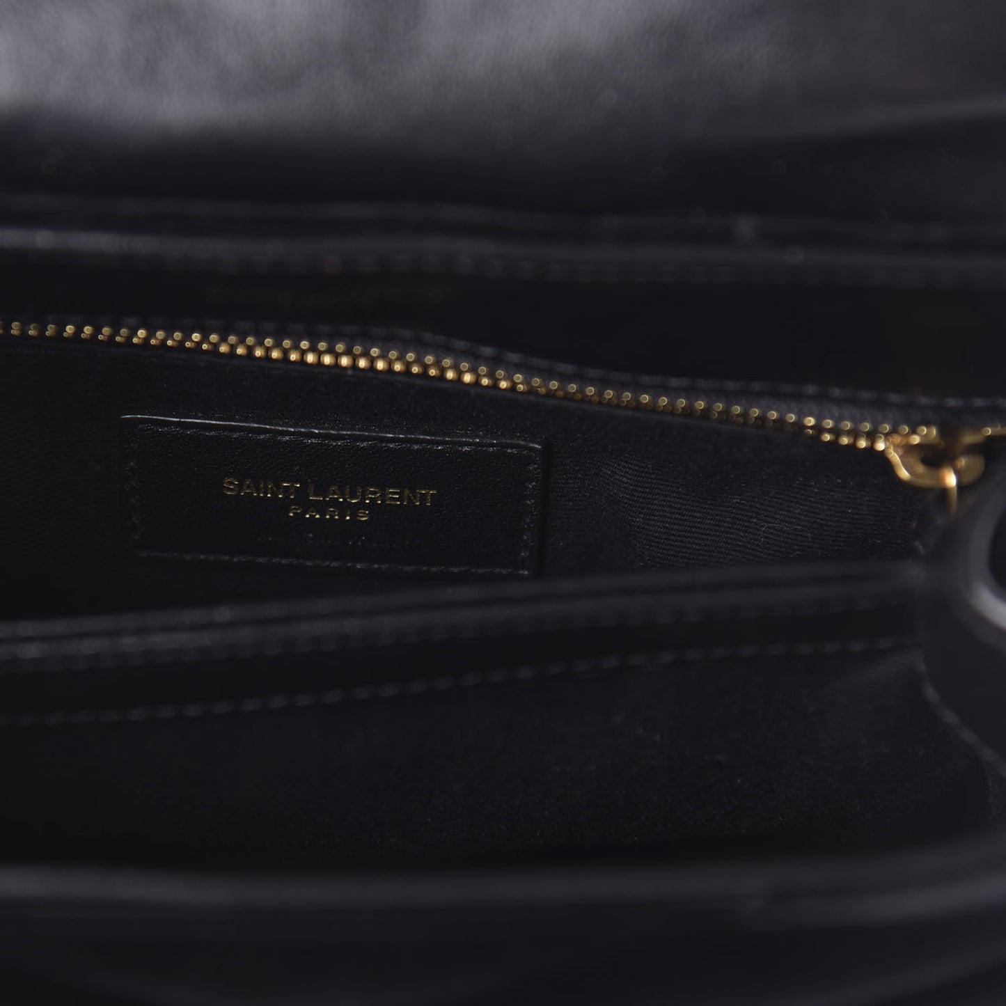 Velvet Y Quilted Monogram Toy Loulou Chain Satchel French Black