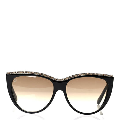Louis Vuitton Acetate Monogram La Boum Sunglasses Z1147W Black 2 of 5