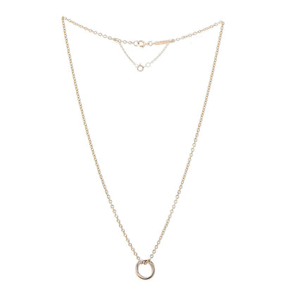 Cartier 18K Pink Yellow White Gold Trinity Pendant Necklace 3 of 8