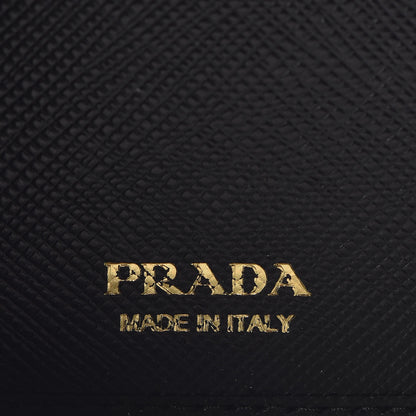 Prada Saffiano Metal 6 Key Holder Black 6 of 8