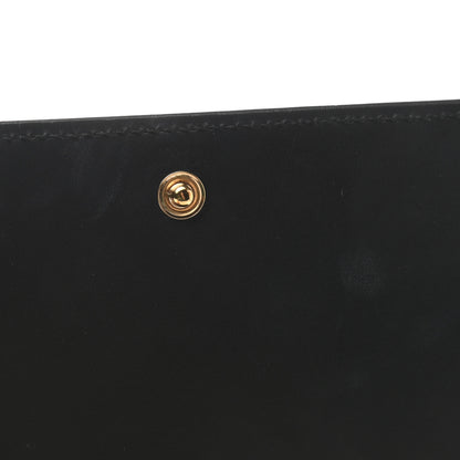 Gucci Guccissima Signature Bowy Chain Wallet Black 10 of 11