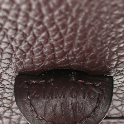 Hermes Taurillon Clemence Evelyne TPM Rouge Sellier 6 of 10