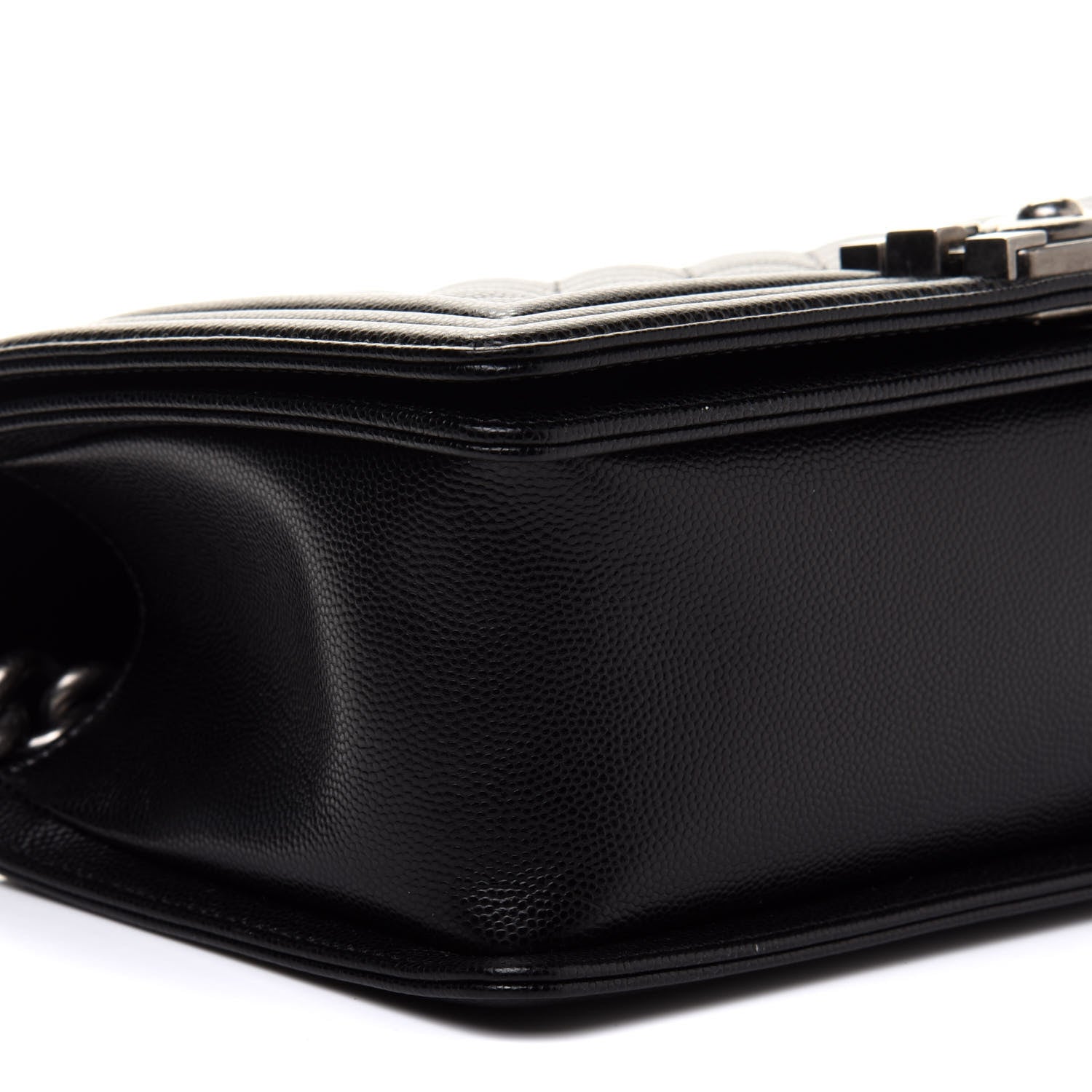 Chanel Caviar Quilted Medium Boy Flap Black 9 of 11