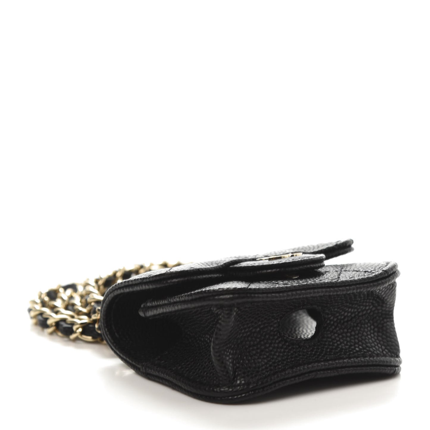 Caviar Quilted Airpods Pro Case Black