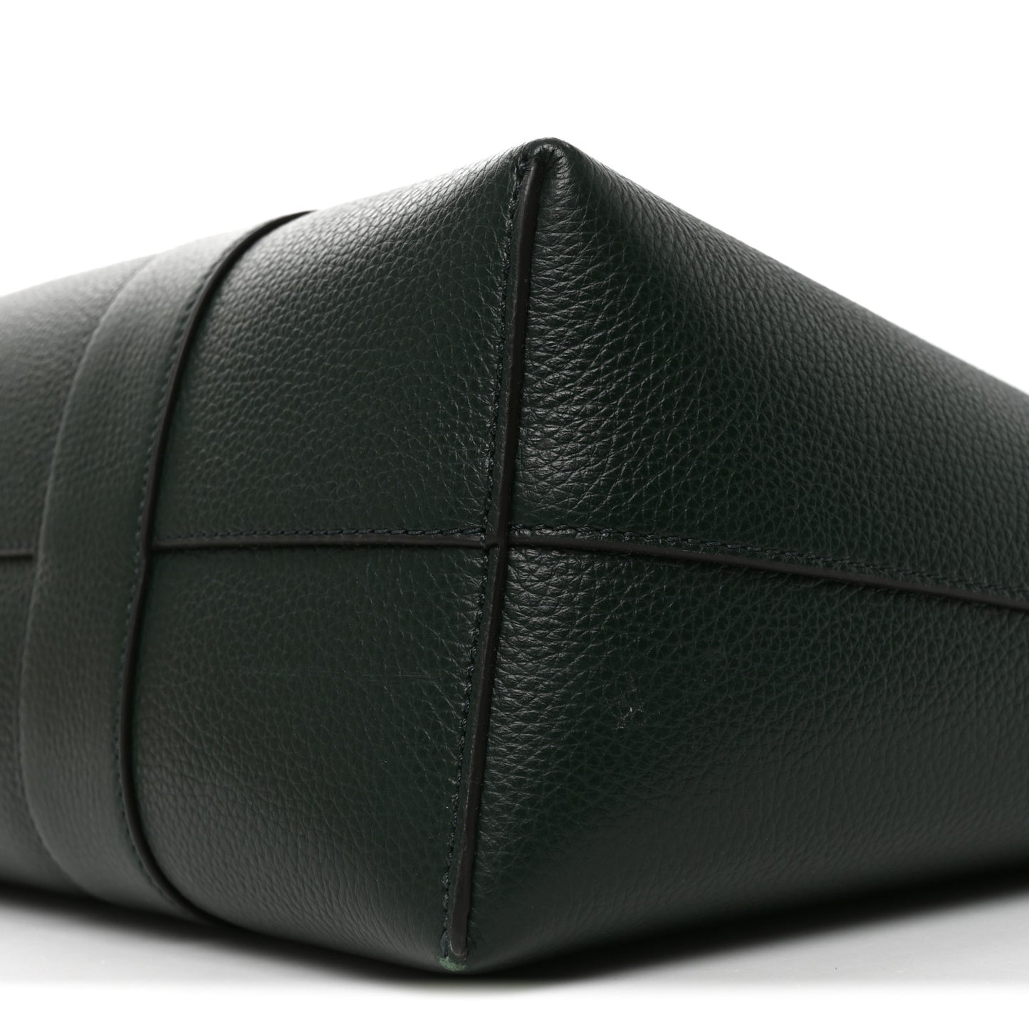 Small Classic Grain Bayswater Tote Mulberry Green