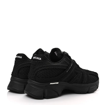 Balenciaga Fabric Mesh Womens Phantom Sneakers 37 Black 4 of 9