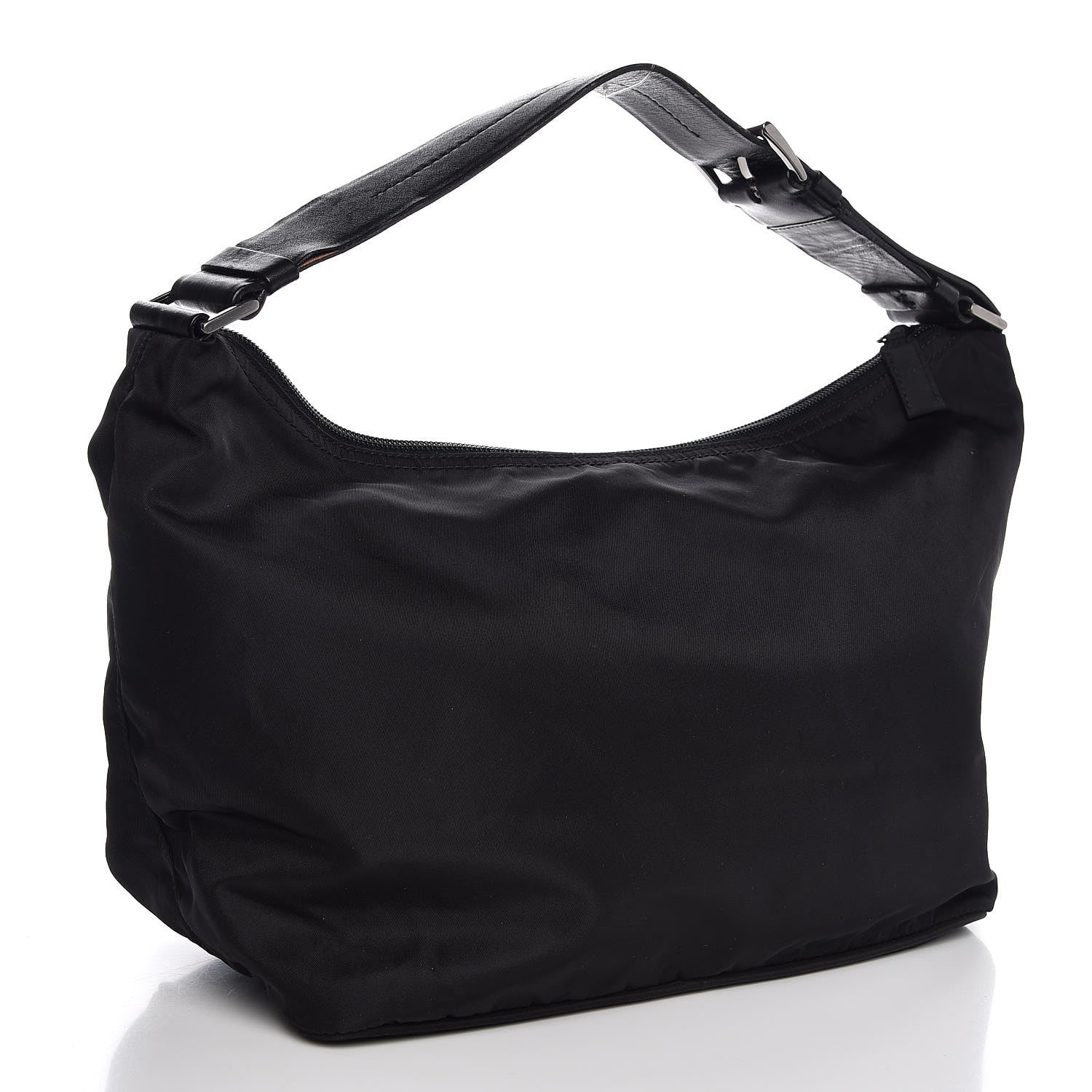 Prada Tessuto Nylon Hobo Black 3 of 7