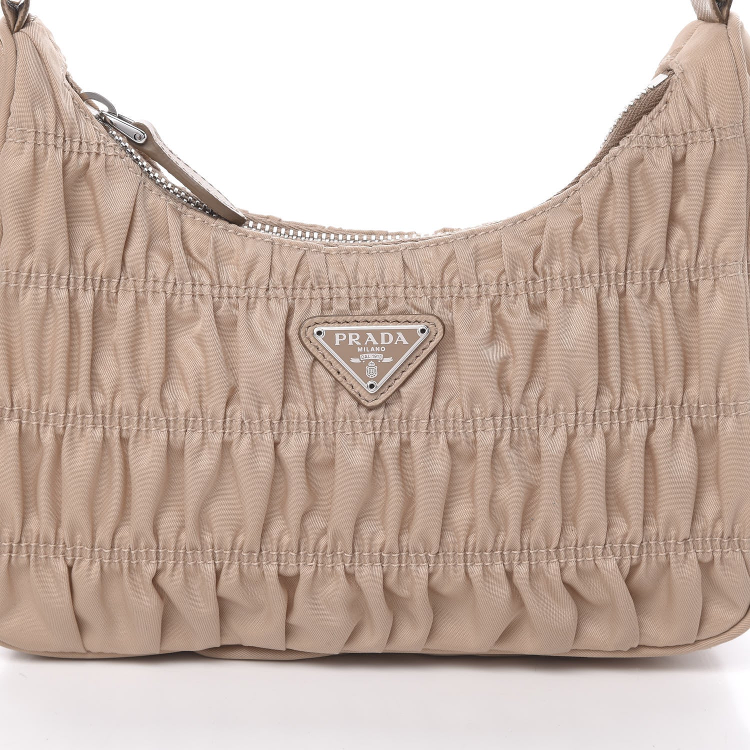 Prada Tessuto Nylon Gaufre Shoulder Bag Cammeo 8 of 10