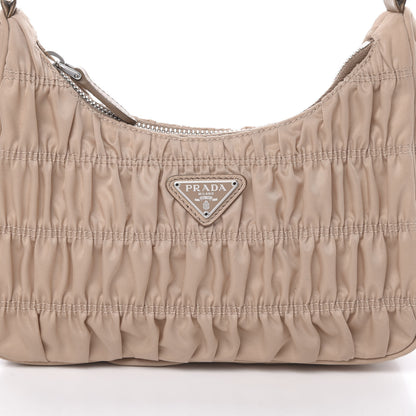 Prada Tessuto Nylon Gaufre Shoulder Bag Cammeo 8 of 10