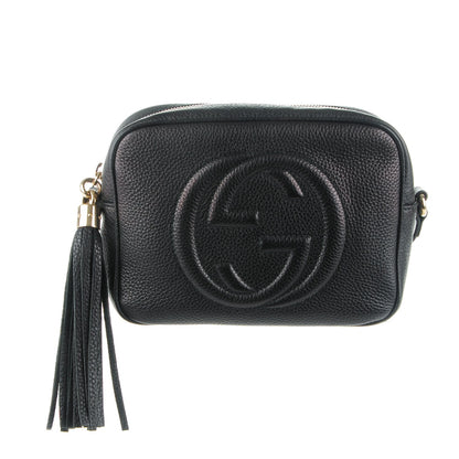 Gucci Pebbled Calfskin Small Soho Disco Bag Black 1 of 7