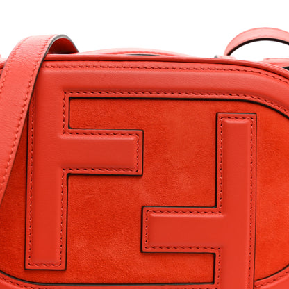 Fendi Vitello Grace Camoscio O'Lock Mini Camera Case Tulipano 7 of 9