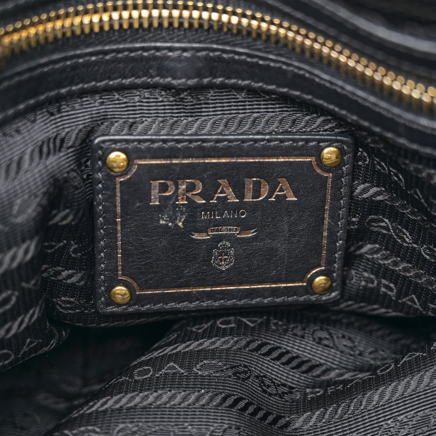 Prada Vitello Soft Shopping Satchel Black 6 of 18