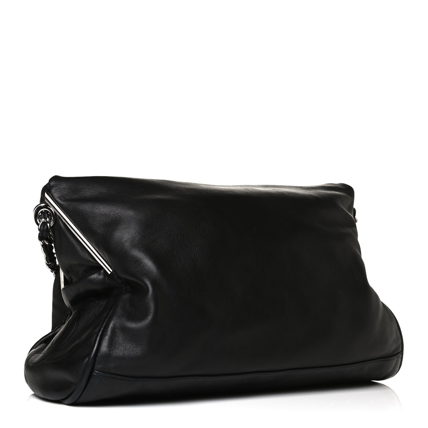 Chanel Lambskin Ultimate Soft Hobo Black 3 of 16