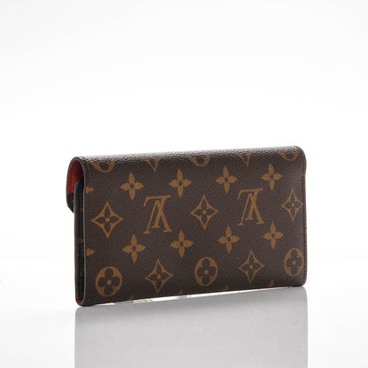 Louis Vuitton Monogram Josephine Wallet Red 3 of 6