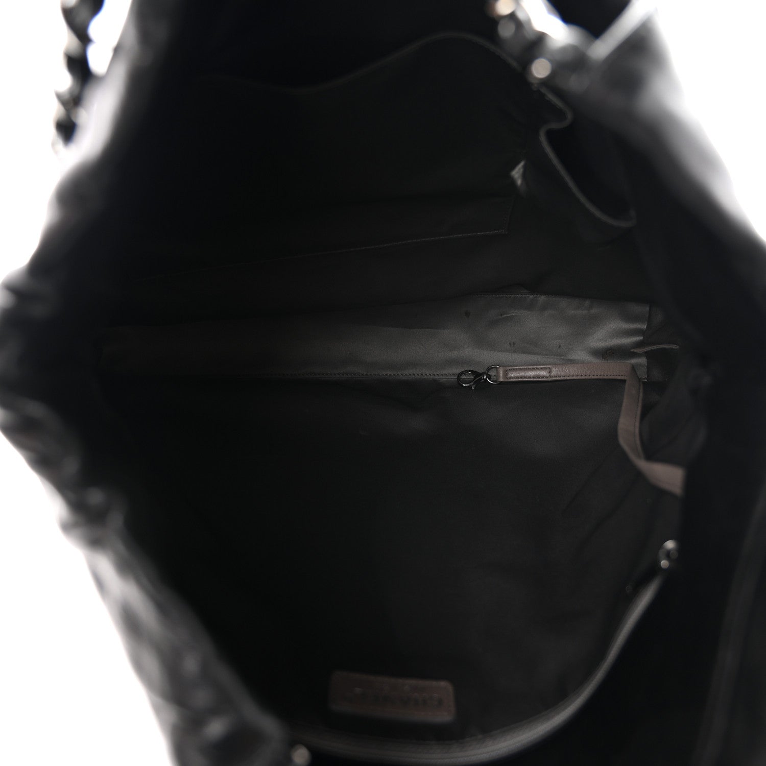 Chanel Patent Calfskin Patchwork Brooklyn Tote Black 5 of 10
