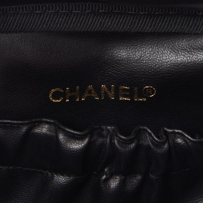 Chanel Caviar Vanity Cosmetic Case Black 8 of 9