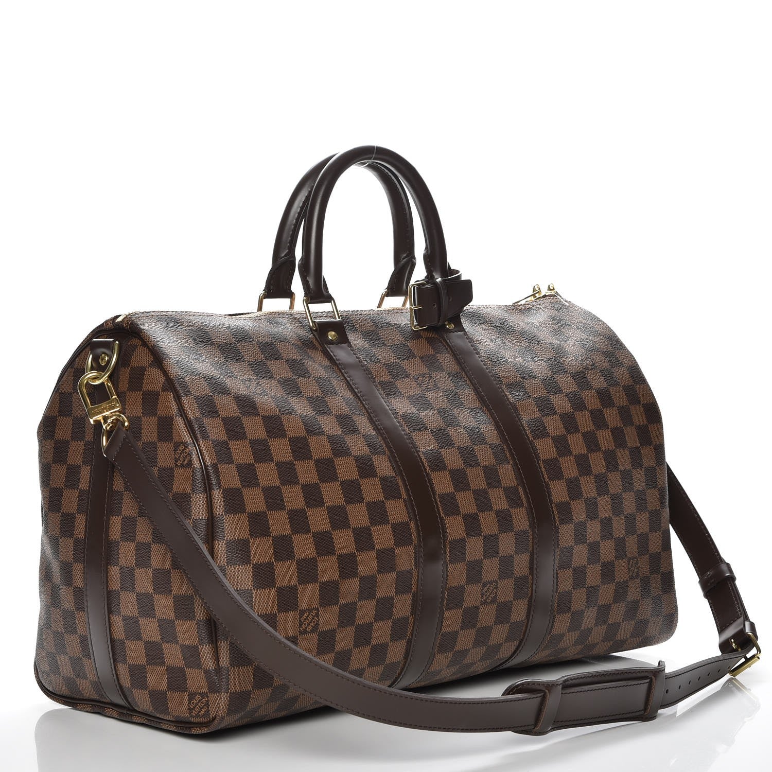 Louis Vuitton Damier Ebene Keepall Bandouliere 45 4 of 9