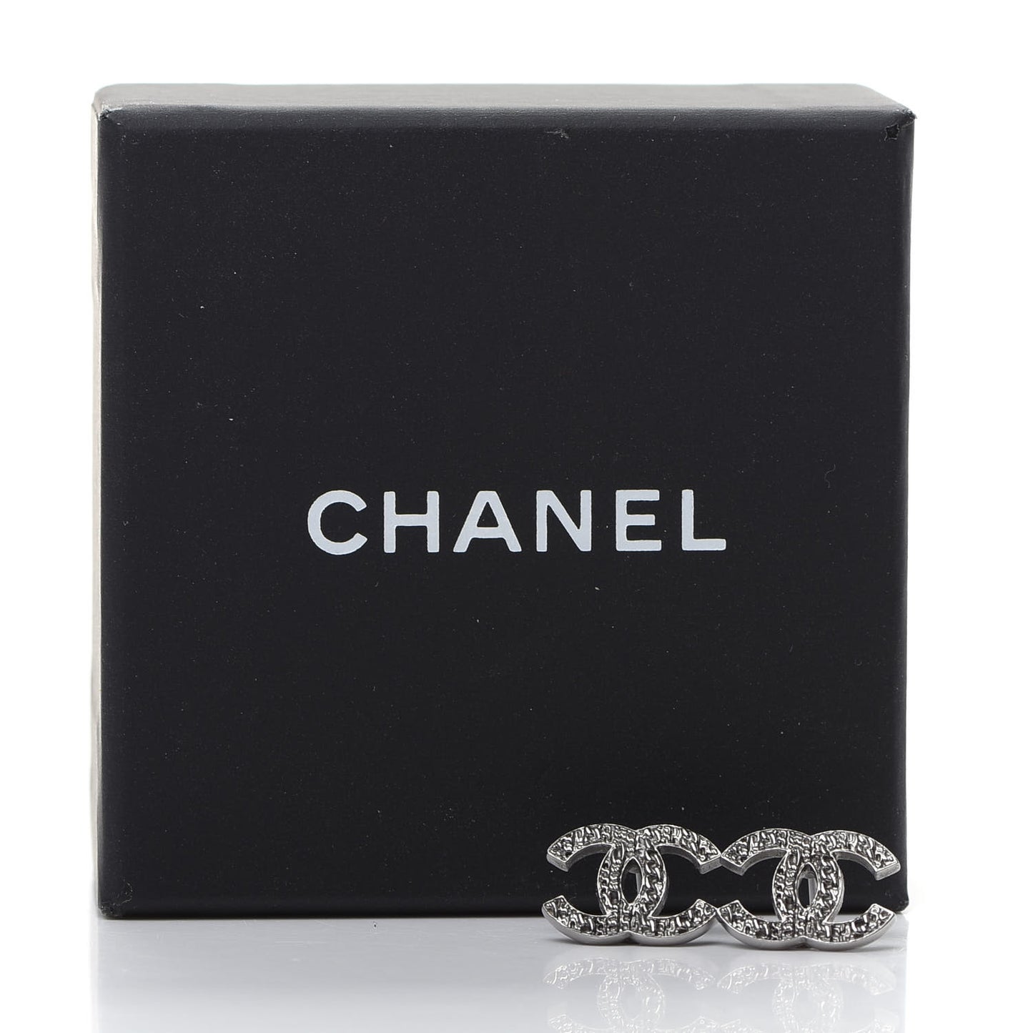 Ruthenium CC Chain Earrings