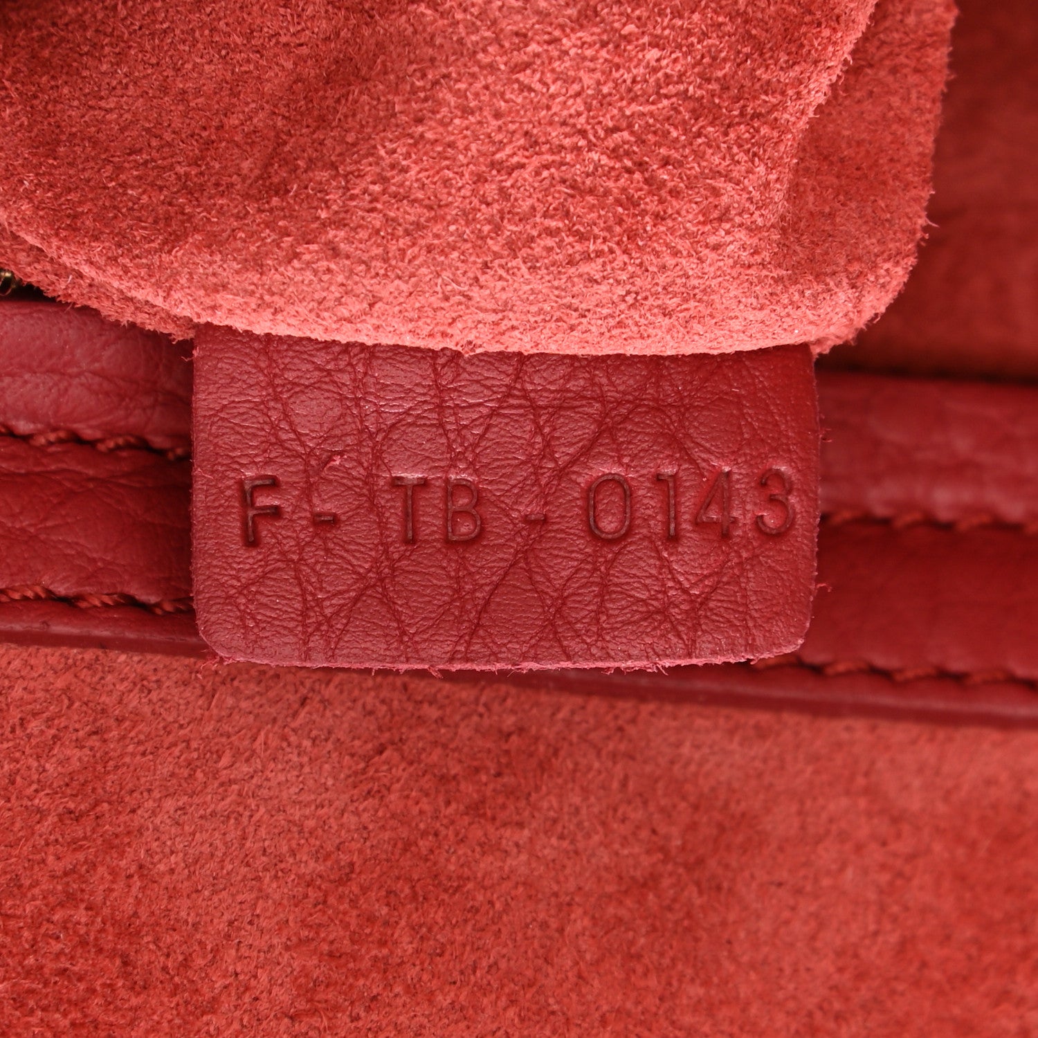Celine Supple Calfskin Medium Phantom Luggage Red 8 of 11