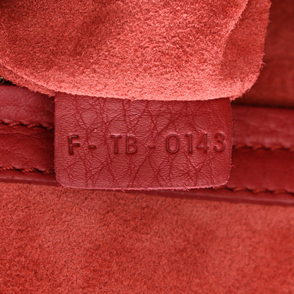 Celine Supple Calfskin Medium Phantom Luggage Red 8 of 11