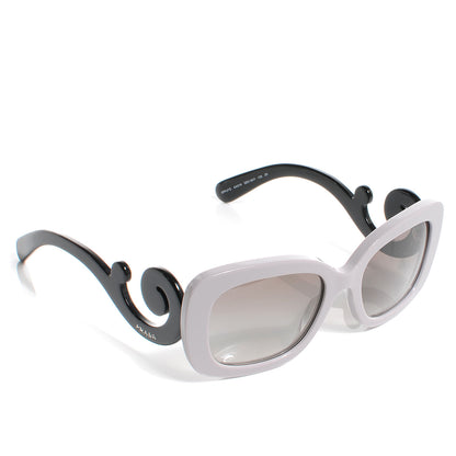 Prada SPR 27O Sunglasses Black Grey 3 of 5