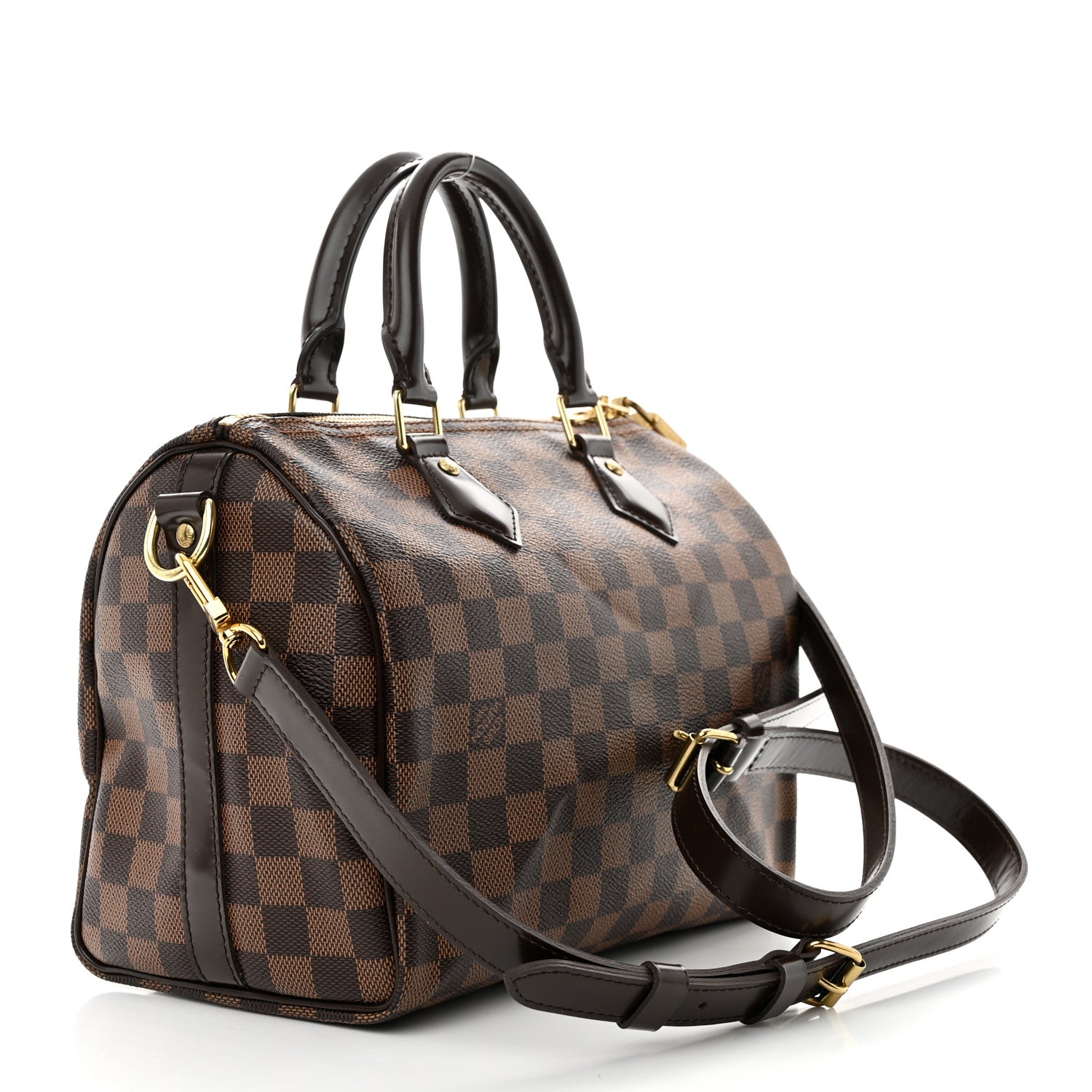 Louis Vuitton Damier Ebene Speedy Bandouliere 25 3 of 9