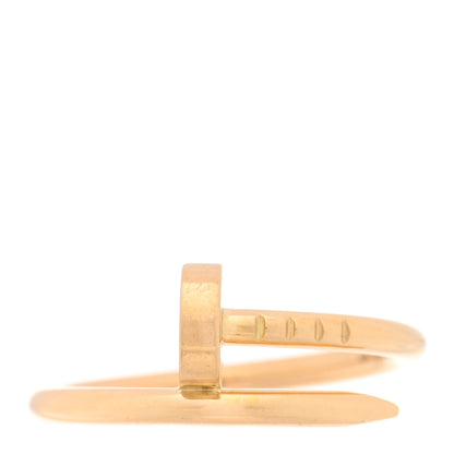 Cartier 18K Yellow Gold Small Juste Un Clou Ring 48 4.5 1 of 5