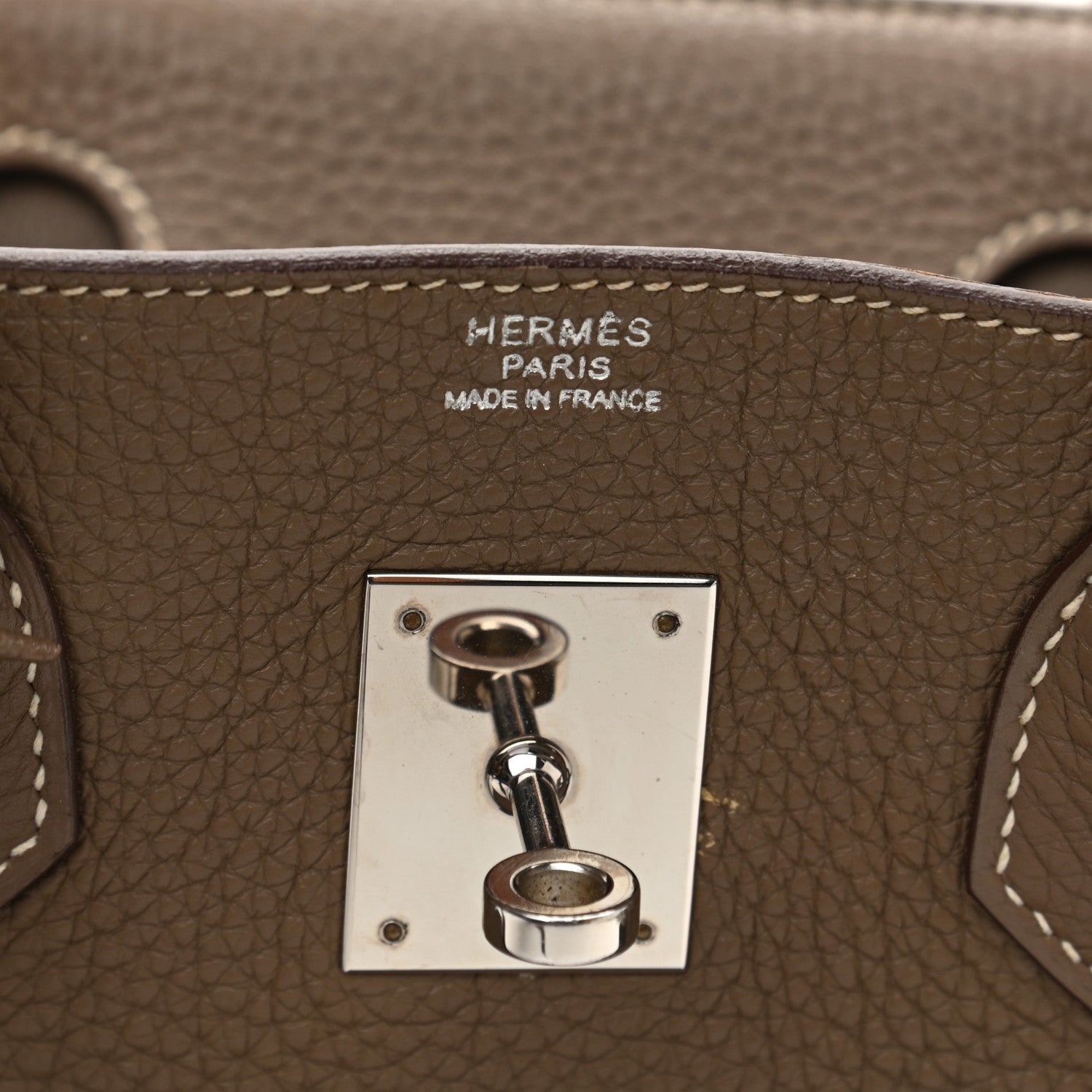 Hermes Togo Birkin 30 Etoupe 6 of 14