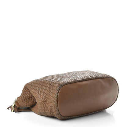 Givenchy Lambskin Woven Medium Nightingale Tan 5 of 15