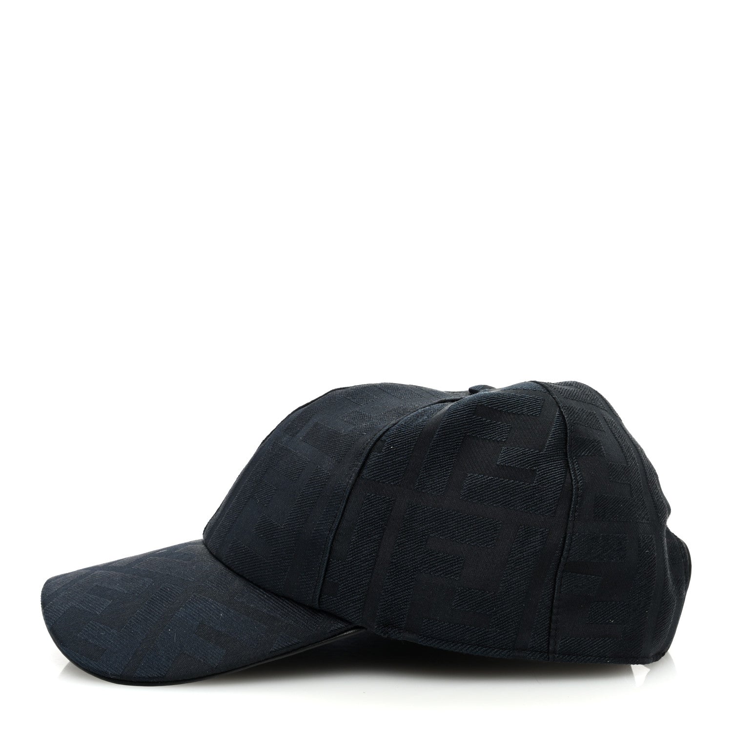 Fendi Canvas FF Baseball Hat Navy 5 of 8