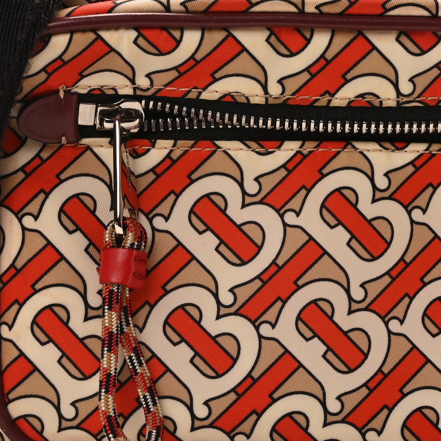 Nylon Monogram Small Camera Bag Vermillion