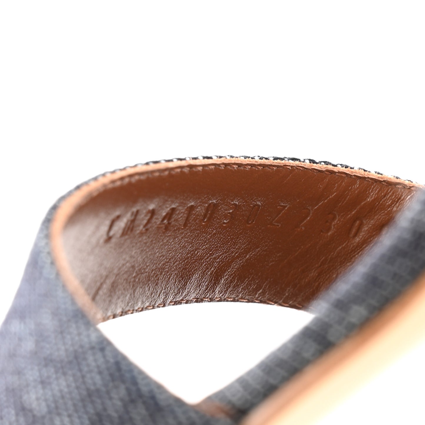 Denim Glamour 75 Sandals 39 Bleu Brut