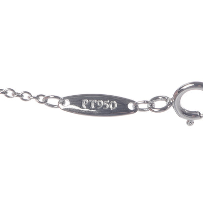 Tiffany Platinum Diamond .37ct Elsa Peretti Diamonds by the Yard Pendant Necklace 6 of 11