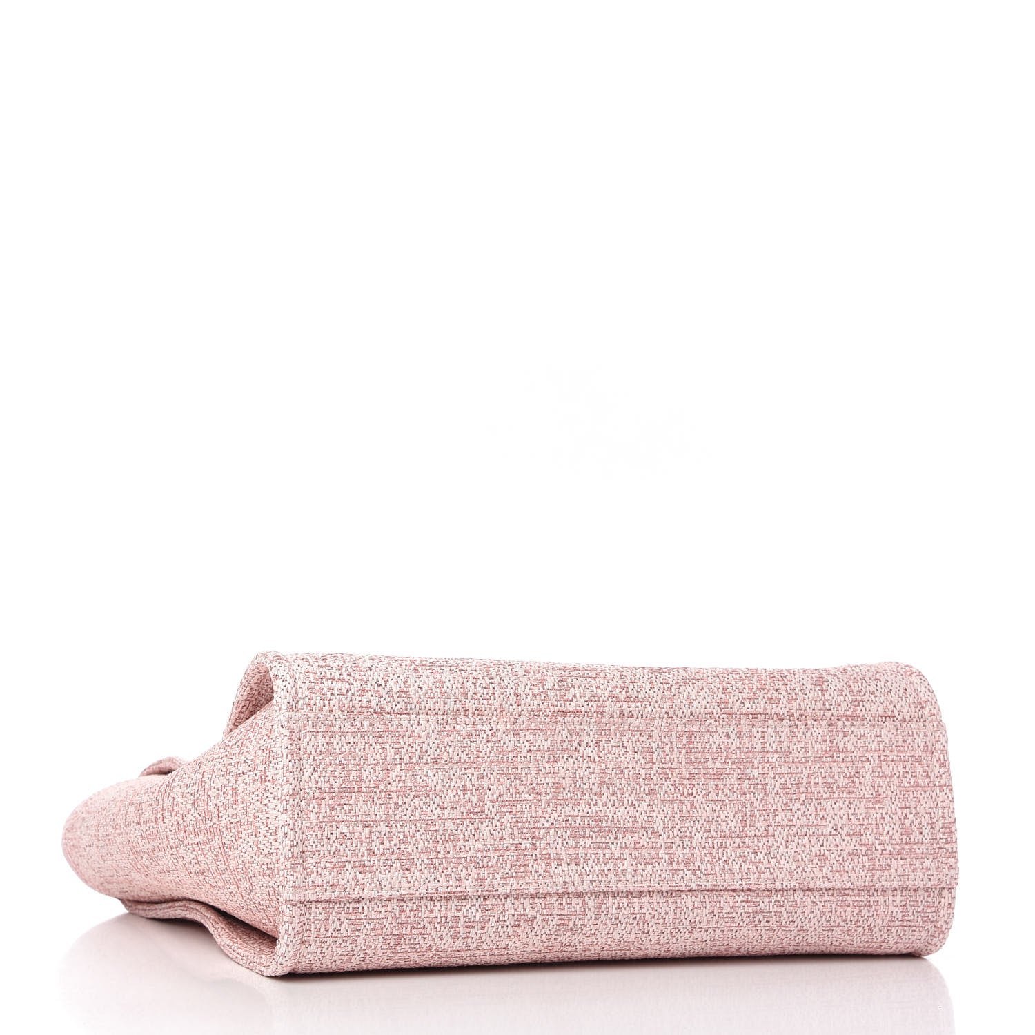 Chanel Lurex Boucle Small Deauville Tote Pink 4 of 10