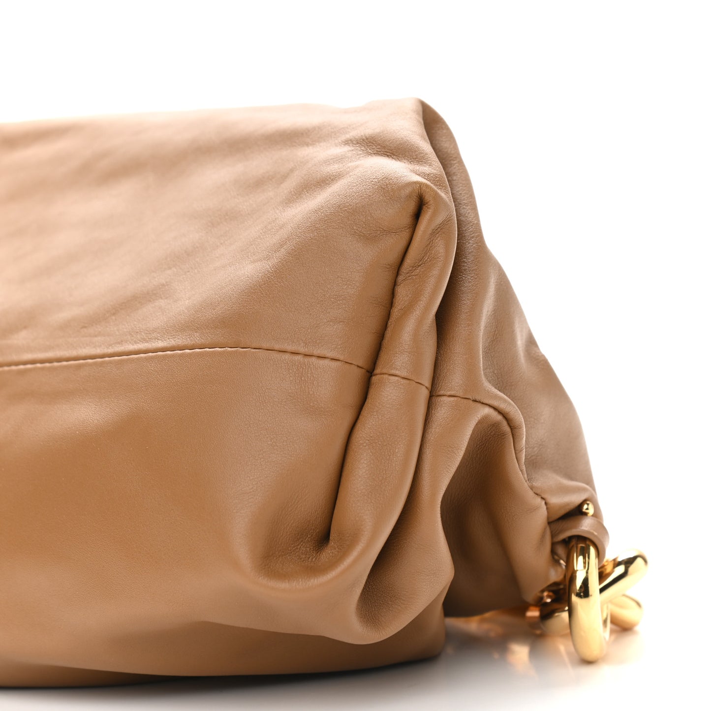 Calfskin The Pouch Chain Teak