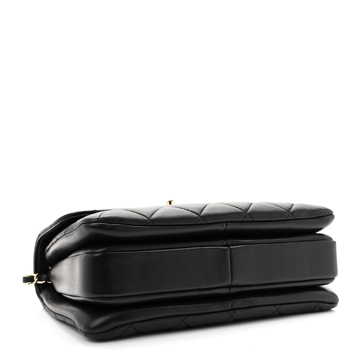 Chanel Lambskin Quilted Small Trendy CC Dual Handle Flap Bag Black 4 of 12