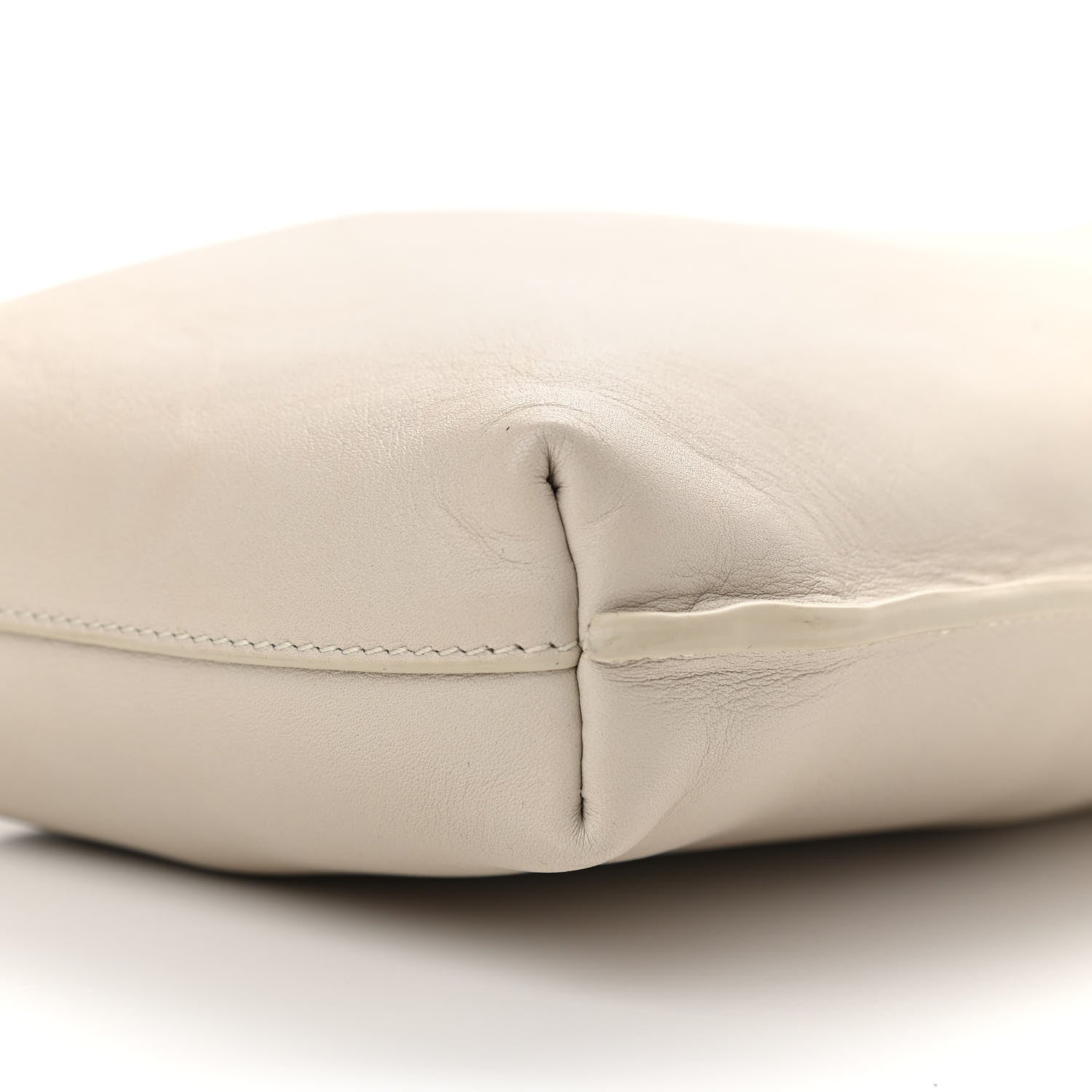 Saint Laurent Calfskin Mini Suzanne Hobo Cream 10 of 11