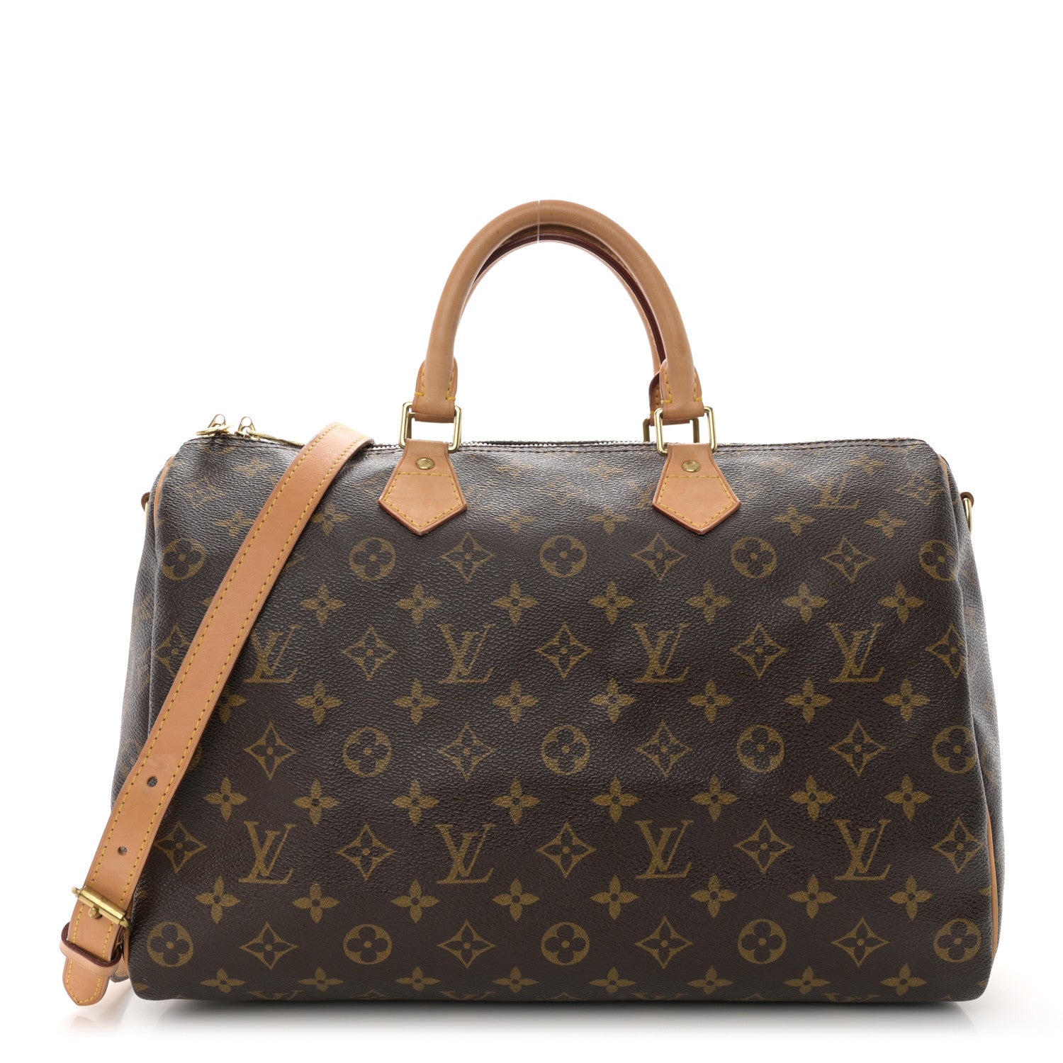 Louis Vuitton Monogram Speedy Bandouliere 35 1 of 12