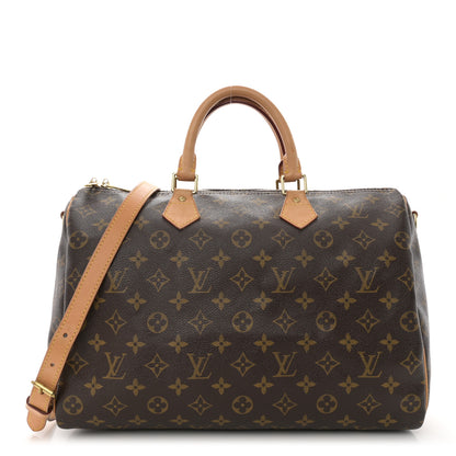 Louis Vuitton Monogram Speedy Bandouliere 35 1 of 12