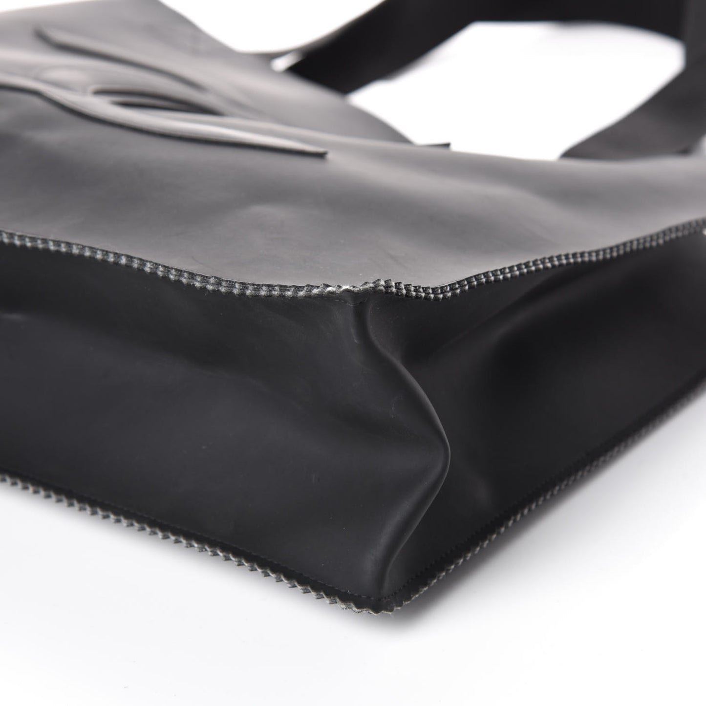 Rubber CC Tote Black