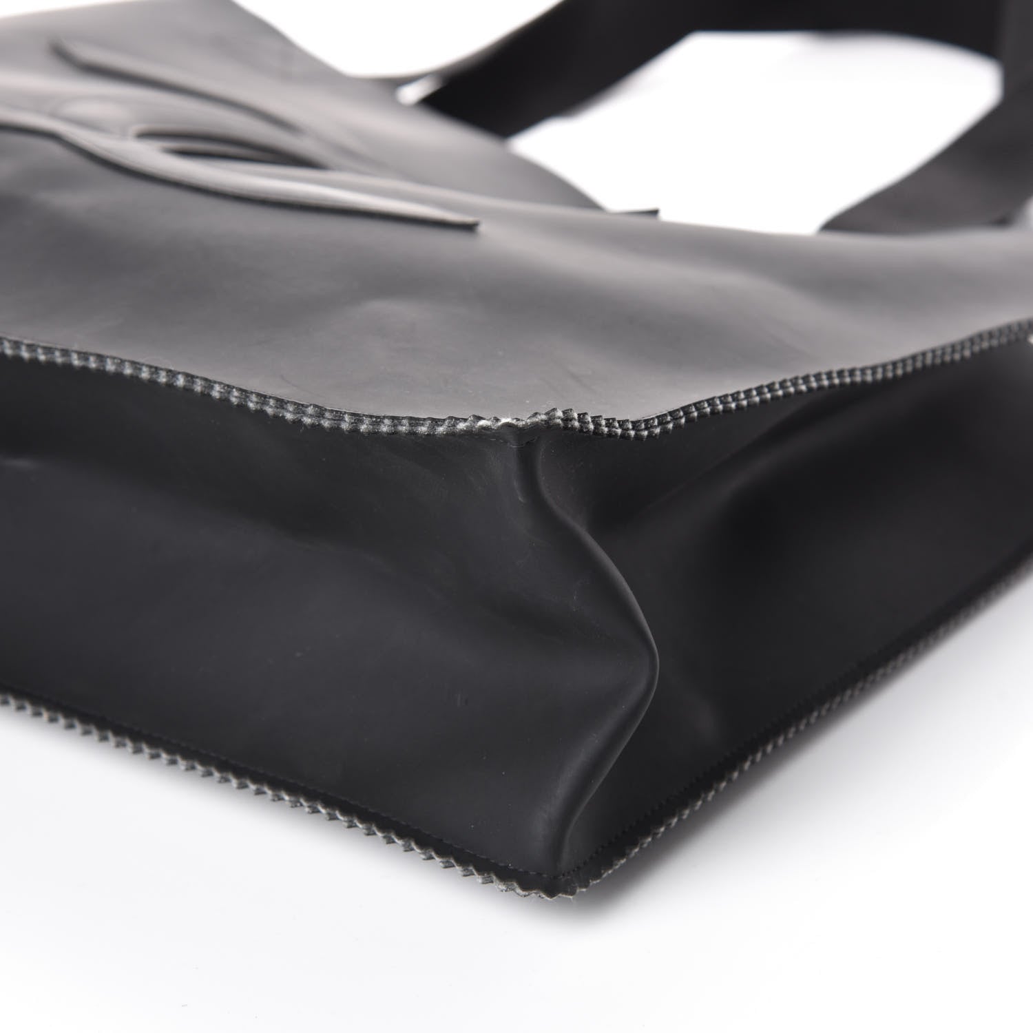 Chanel Rubber CC Tote Black 11 of 11
