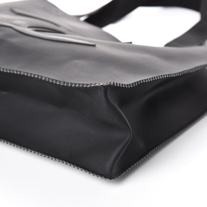 Chanel Rubber CC Tote Black 11 of 11