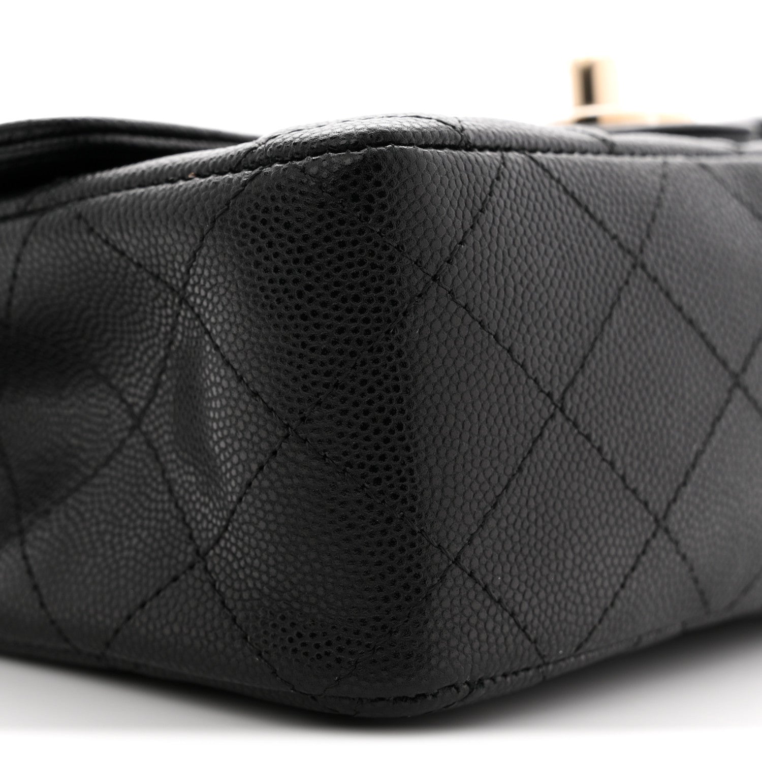 Chanel Caviar Quilted Mini Rectangular Flap Black 9 of 11