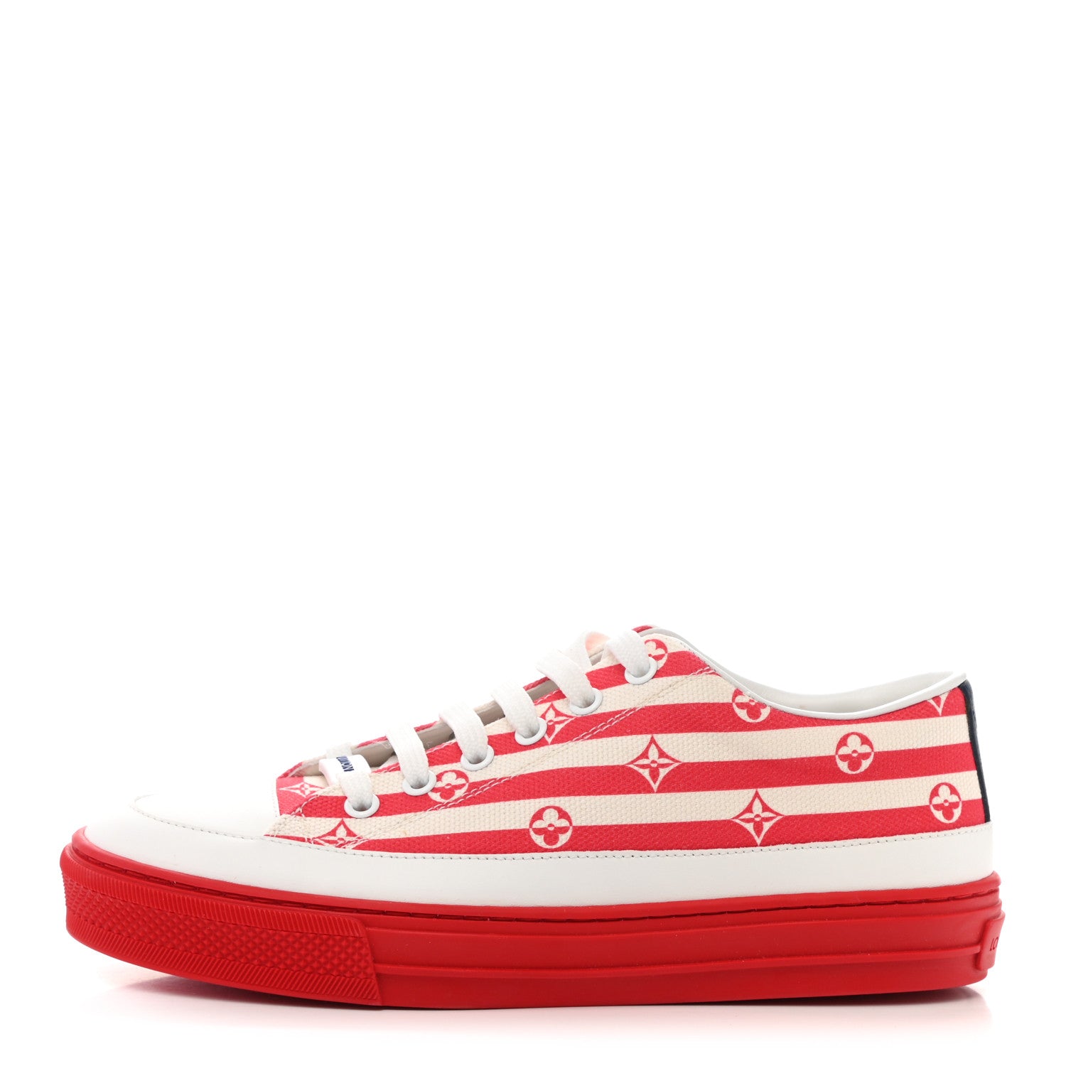 Louis Vuitton Canvas Escale Stellar Sneakers 36.5 Red 1 of 8