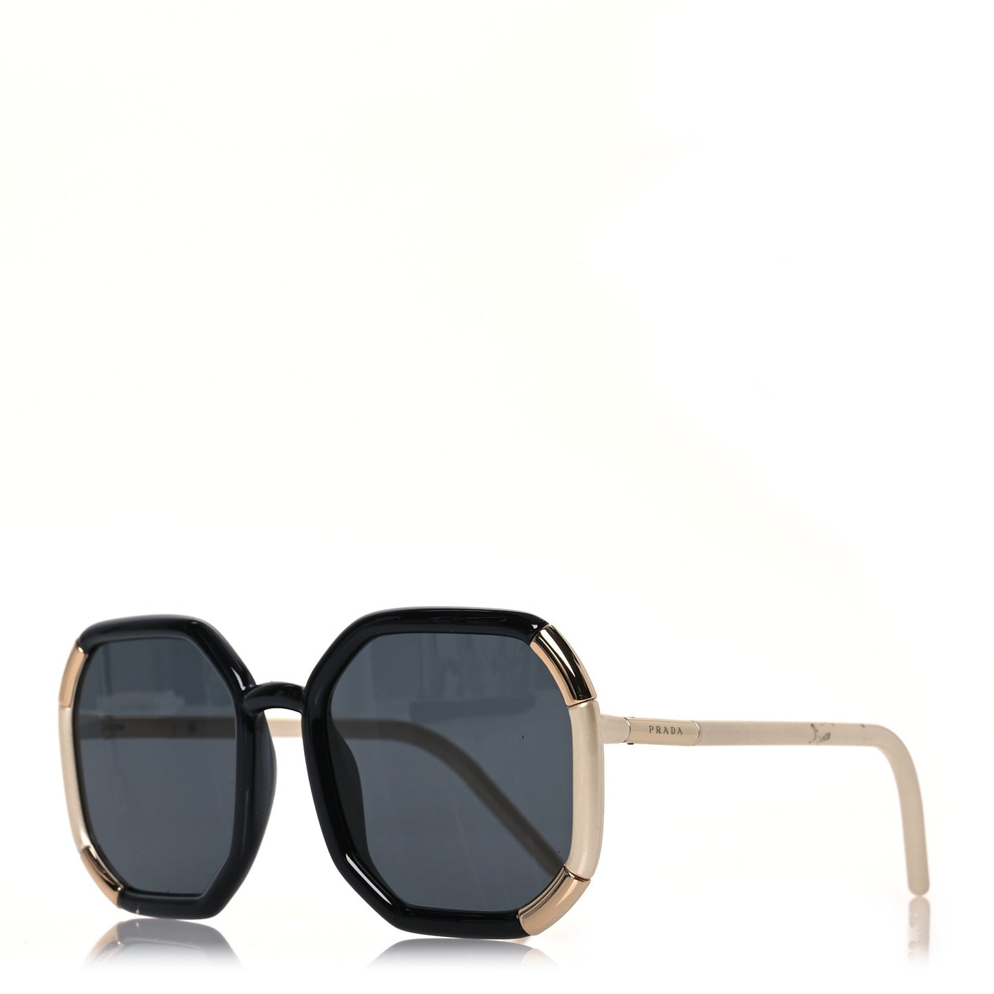 Square Sunglasses SPR 20X Black Beige