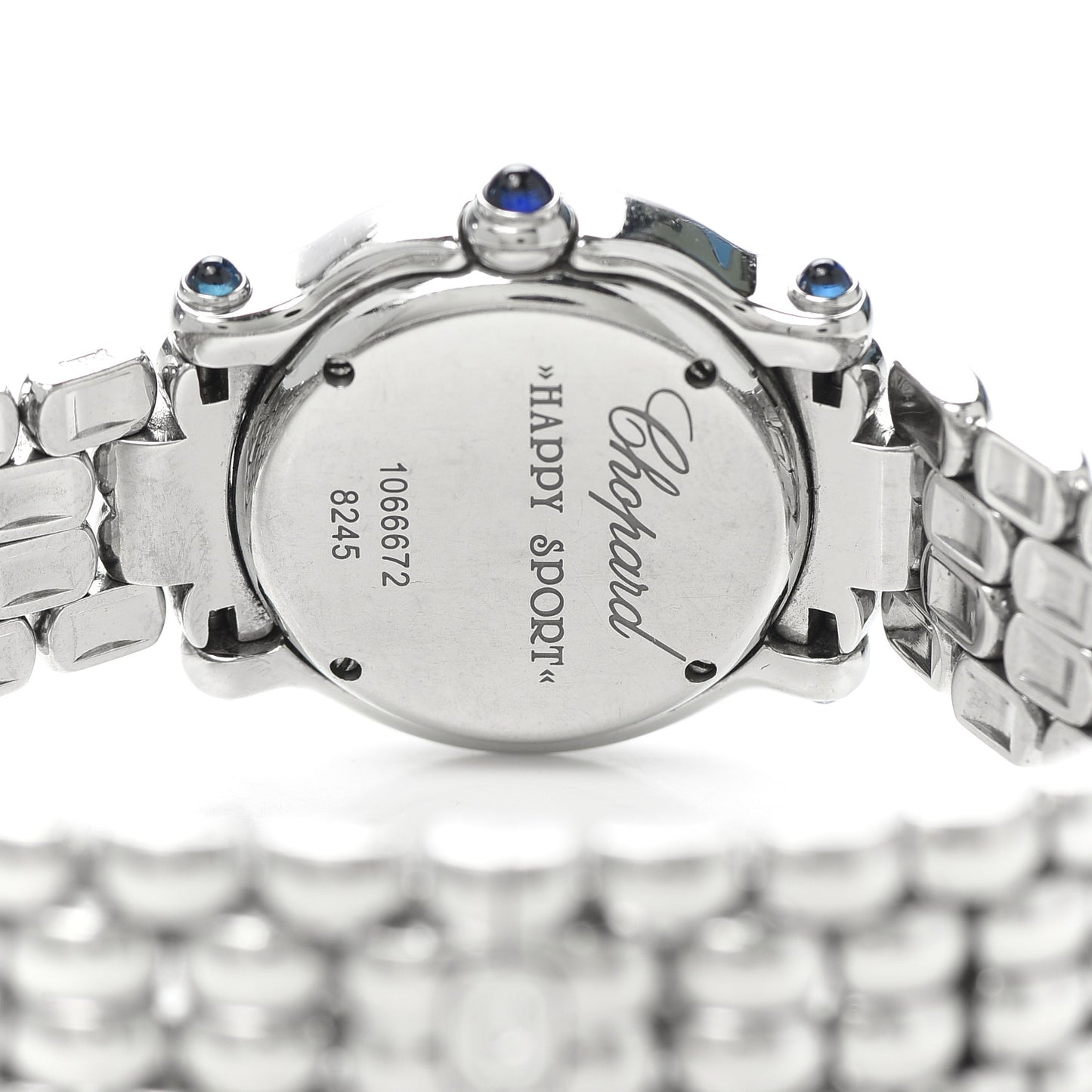 Stainless Steel 5 Diamond 26mm Happy Sport Quartz Watch